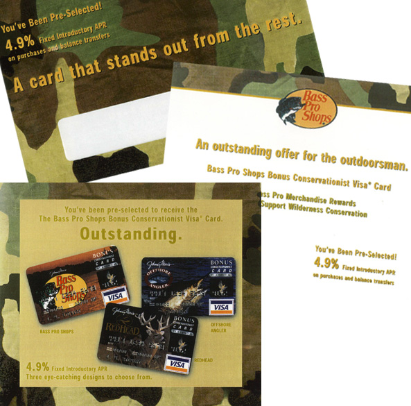 Bass Pro Shops Visa Direct Mail