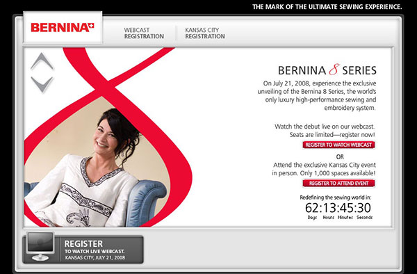 Bernina Print Ad