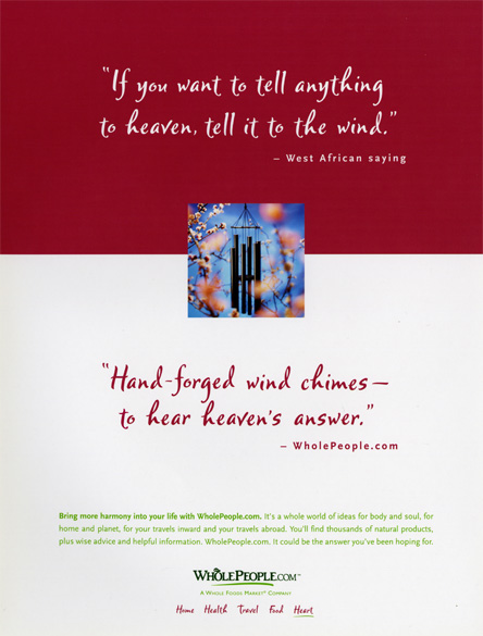 Wholepeople.com Print Ads